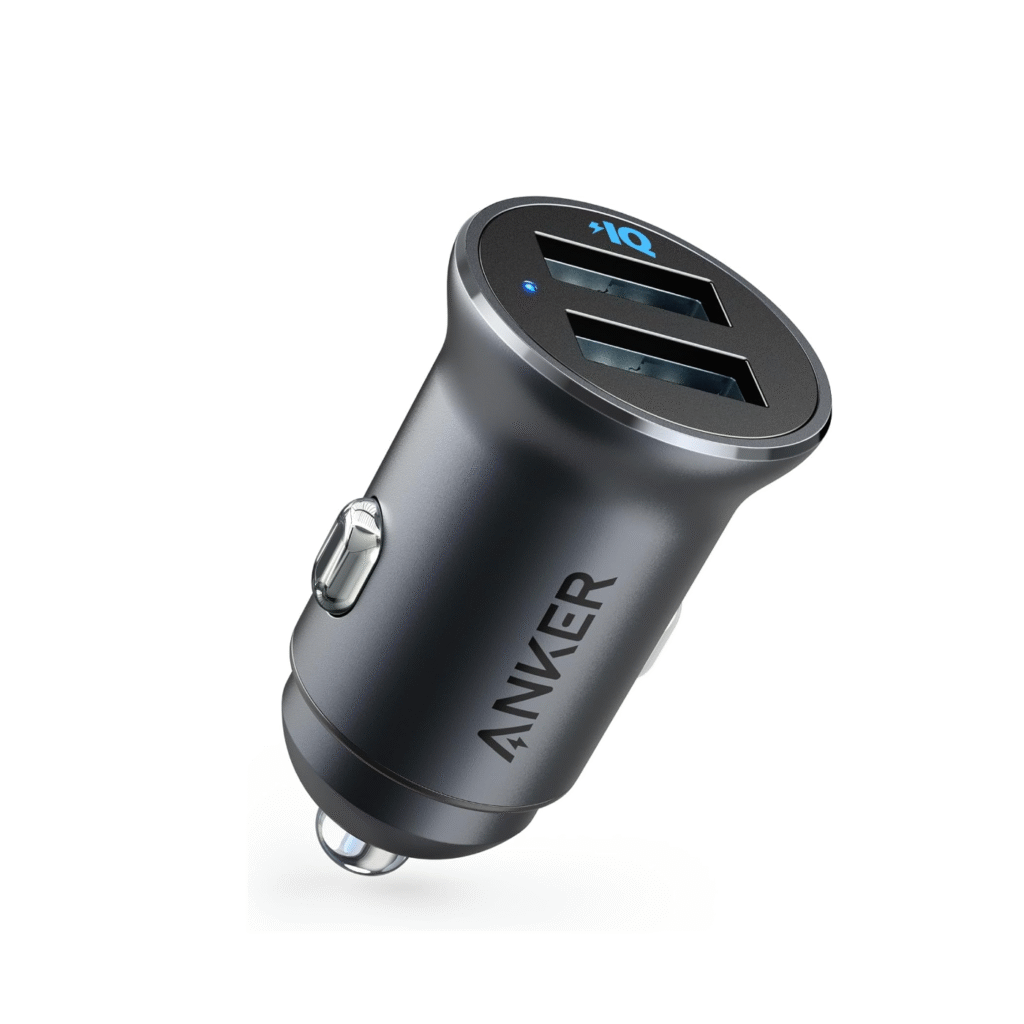 Anker PowerDrive 2 Alloy Metal Mini Car Charger