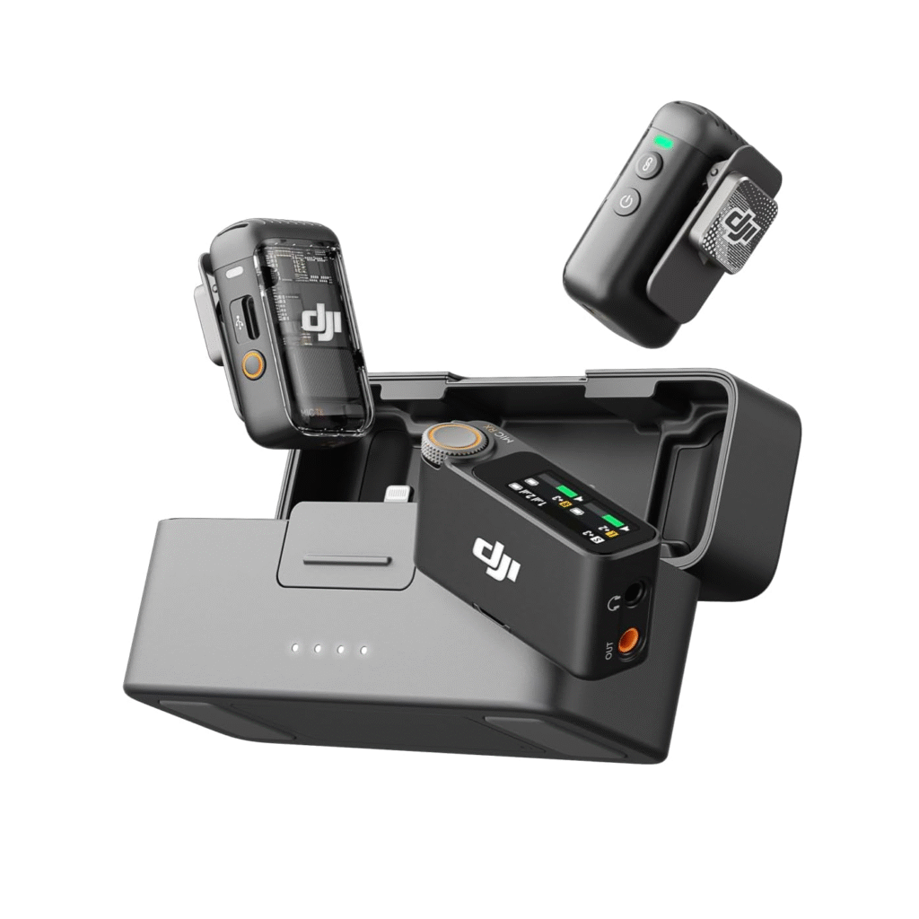 DJI Mic 2 two transmitters