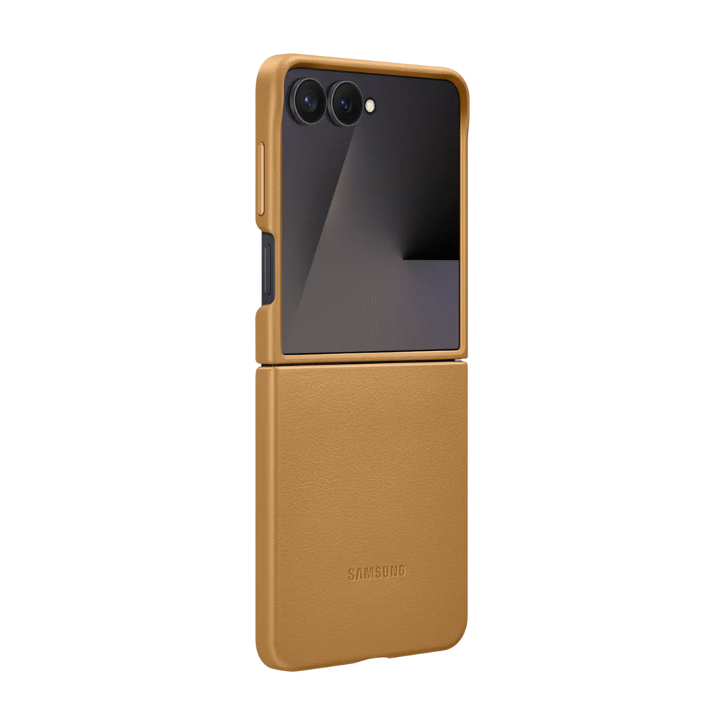 Galaxy Z Flip7 Kindsuit Case Camel