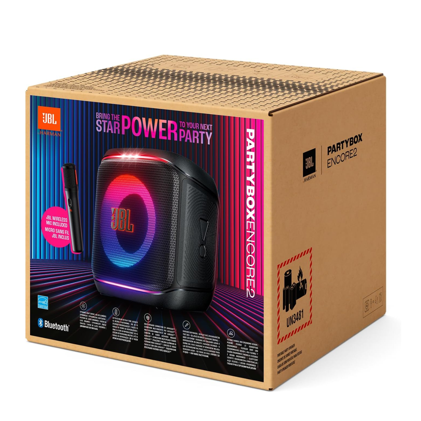 JBL PartyBox Encore 2 package